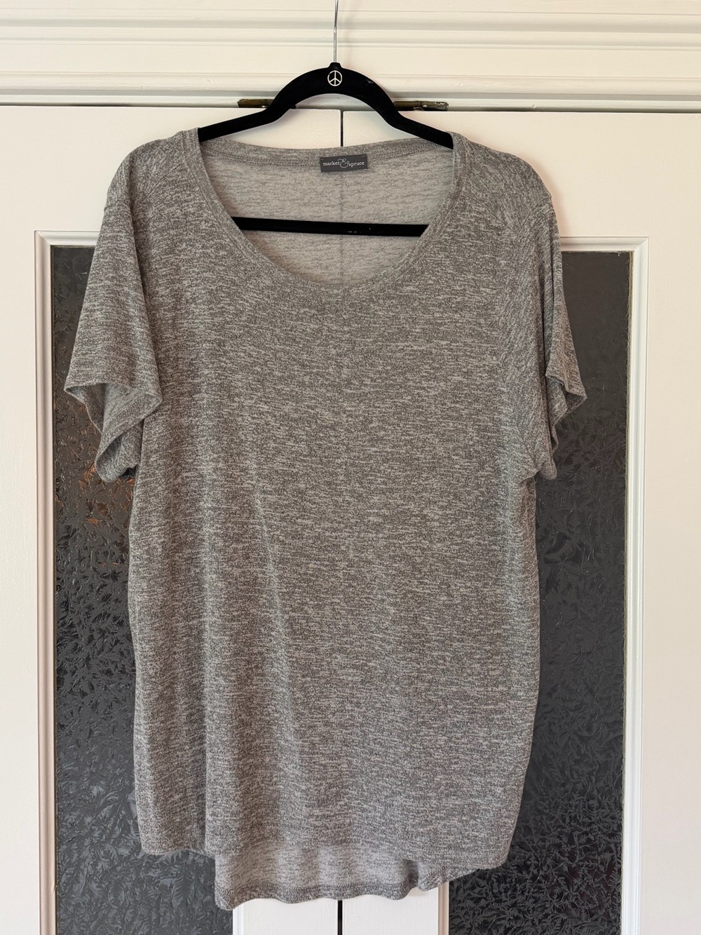 Soft, Flowy Grey Tee